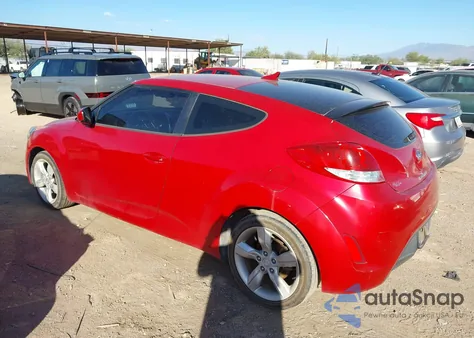 2014 Hyundai Veloster Base W/Black z USA, uszkodzony, nr VIN KMHTC6AD8EU190120